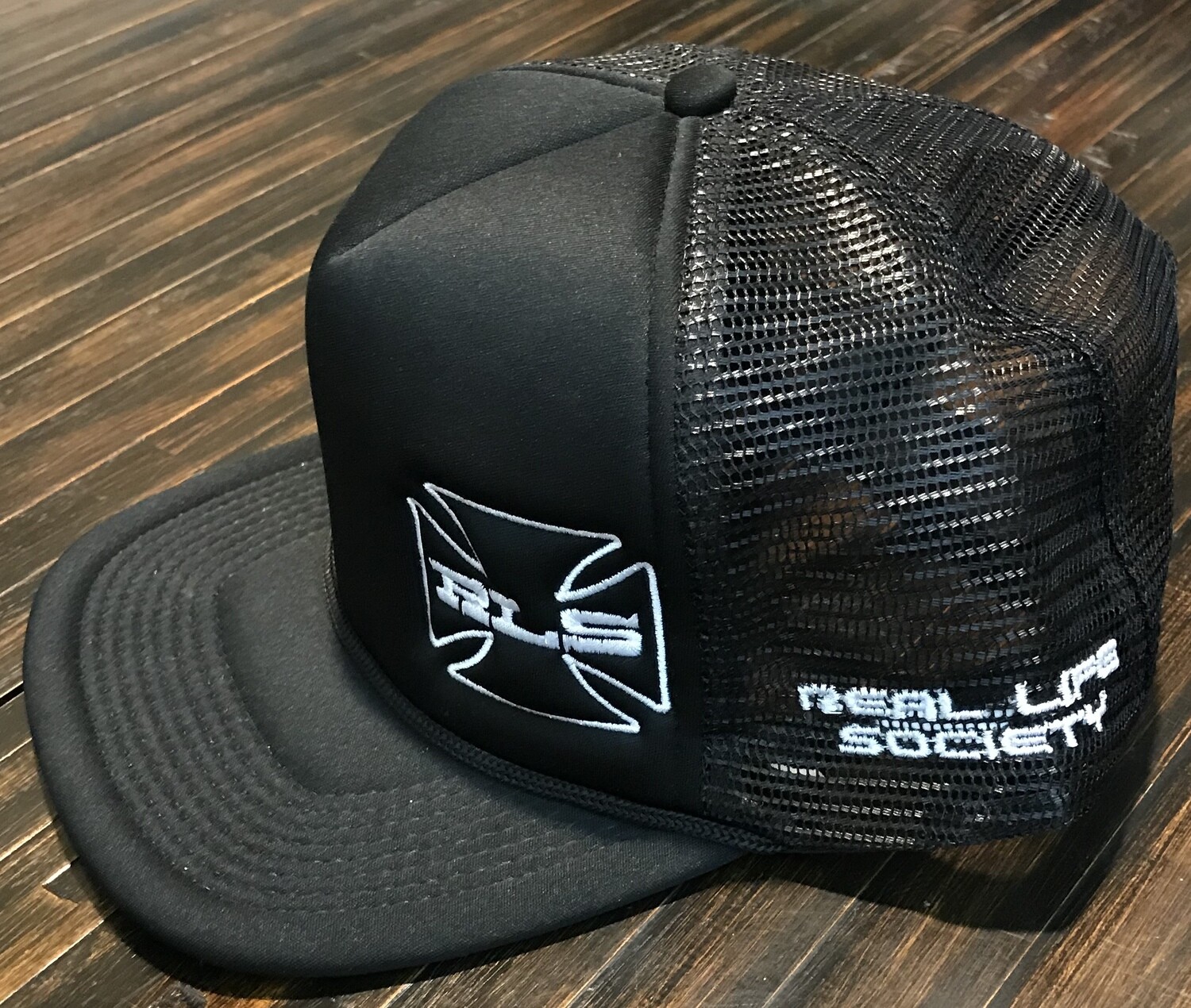 Limited Edition - Black Rope Trucker With Side Writing
