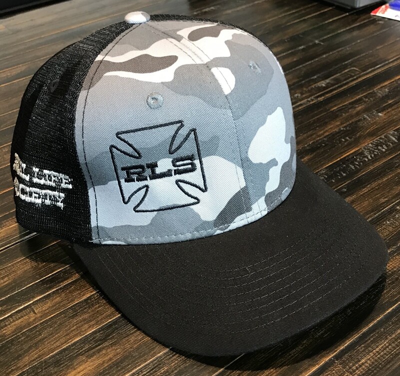 Cotton Curve Billl Trucker, BlK/Urban/BLK