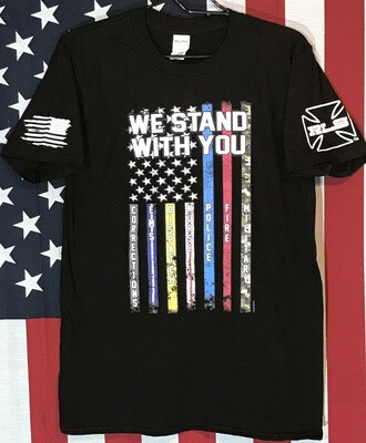 We Stand With You - Unisex Ring Spun Cotton