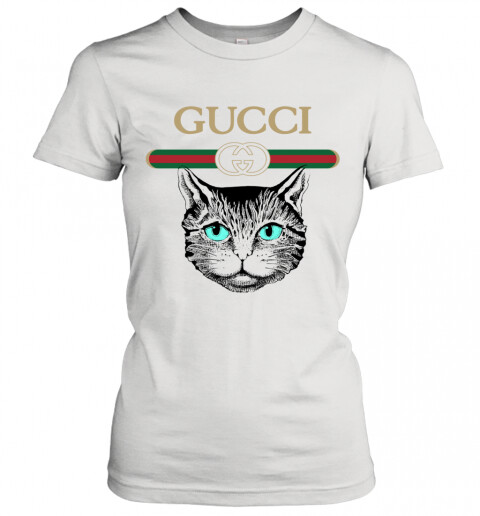 gucci t shirt cat logo