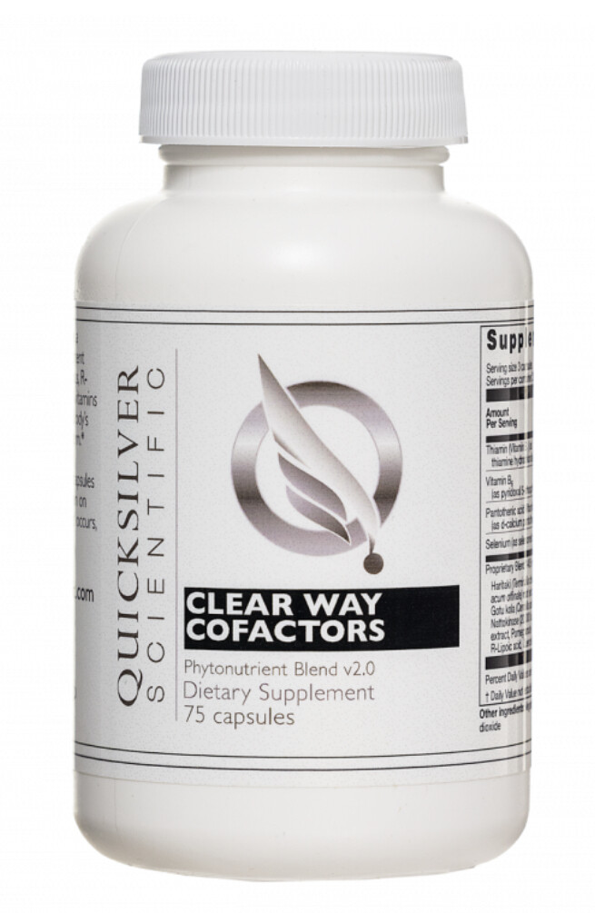 Clear Way Cofactors 75 Capsules