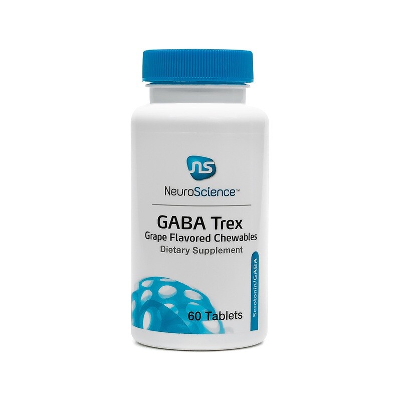 GABA Trex Chewable Tablets - Grape (60 Capsules)