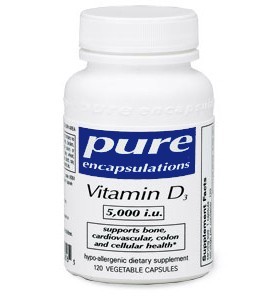 Vitamin D3 5,000 i.u. (120 capsules)