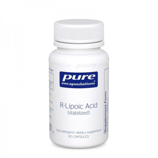 R-Lipoic Acid (stabilized) 100 mg (60 Capsules) or (120 Capsules)
