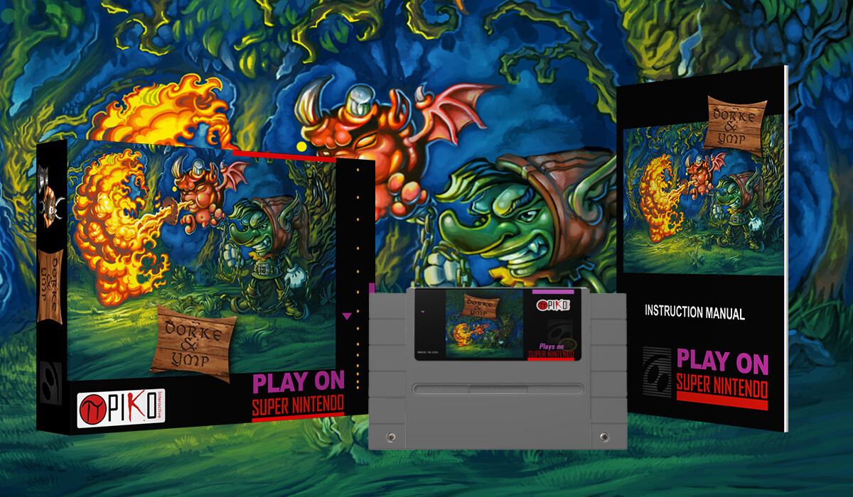 Dorke and Ymp - SNES