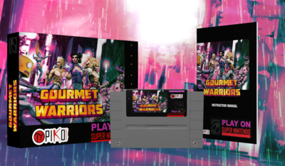 Gourmet Squad - SNES VERY LIMITED COPIES AVAILABLE