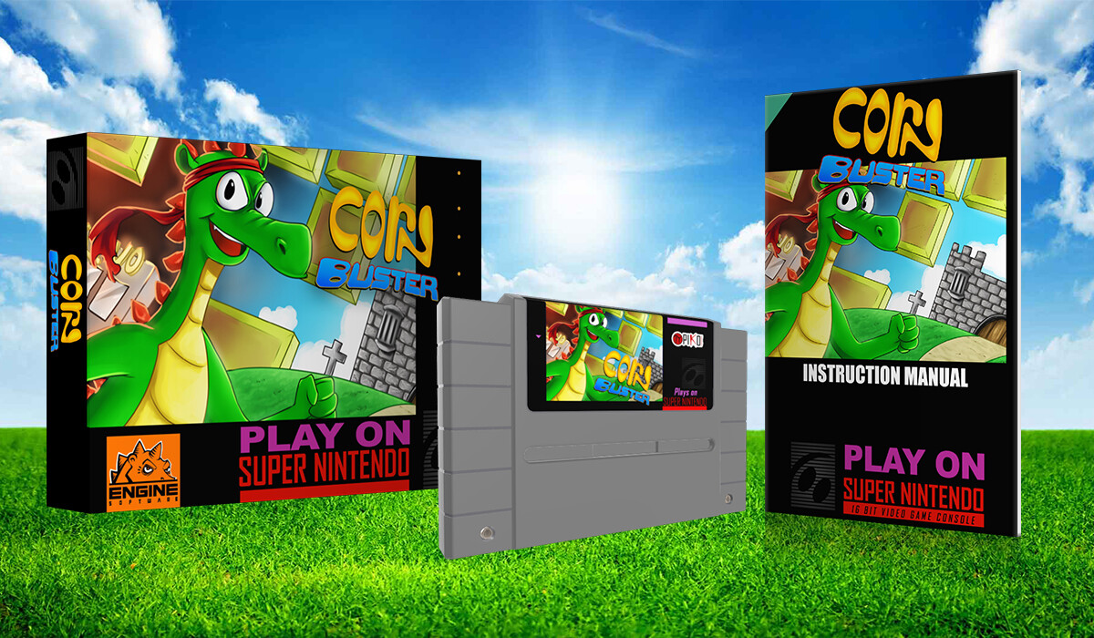 Corn Buster - SNES