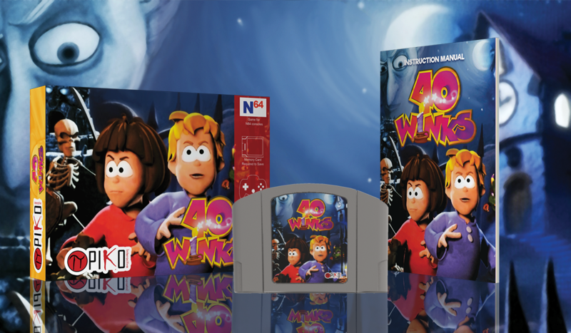 40 Winks N64 Nintendo 64 Video Game - Walmart.com