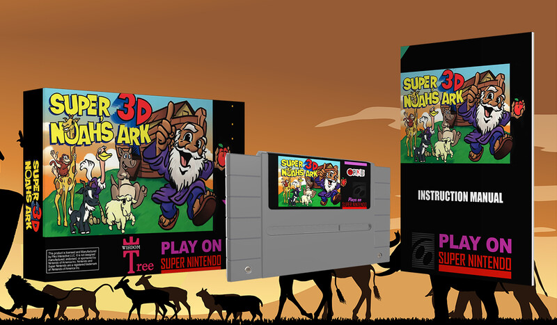 Super 3D Noah's Ark - SNES Super 3D Noah's Ark - SNES