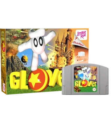 Glover (Limited Run Games) - N64 AVAILABLE, Editions: Regular (AVAILABLE)