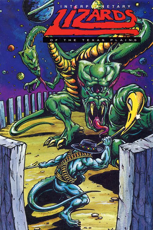 Interplanetary Lizards of the Texas Plains #7