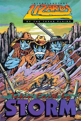 Interplanetary Lizards of the Texas Plains #1