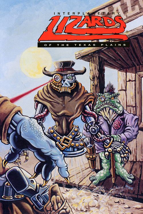 Interplanetary Lizards of the Texas Plains #4