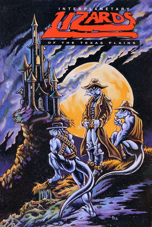 Interplanetary Lizards of the Texas Plains #3