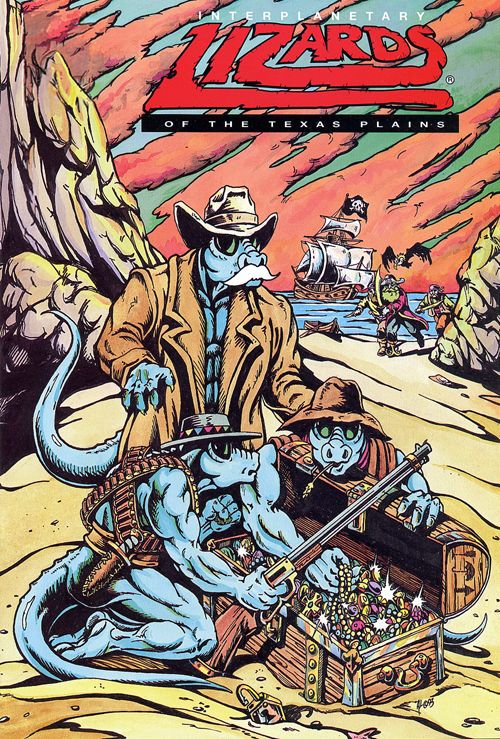 Interplanetary Lizards of the Texas Plains #8