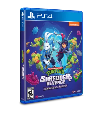 PS4 - TEENAGE MUTANT NINJA TURTLES: SHREDDER'S REVENGE ANNIVERSARY EDITION (LRG) (STANDARD)