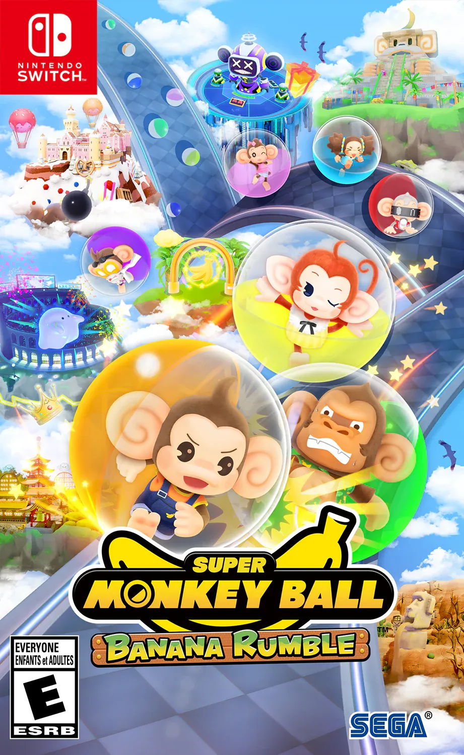 NSW - SUPER MONKEY BALL BANANA RUMBLE MATCH (LEGENDARY BANANA EDITION)