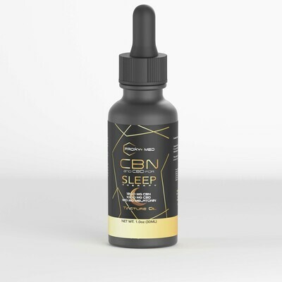 Sublingual CBN/CBD Sleep Therapy Oil with Melatonin Sublingual CBN/CBD Sleep Therapy Oil with Melatonin
