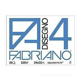 BLOCCO FABRIANO F4 24X33 RIQUADRATO