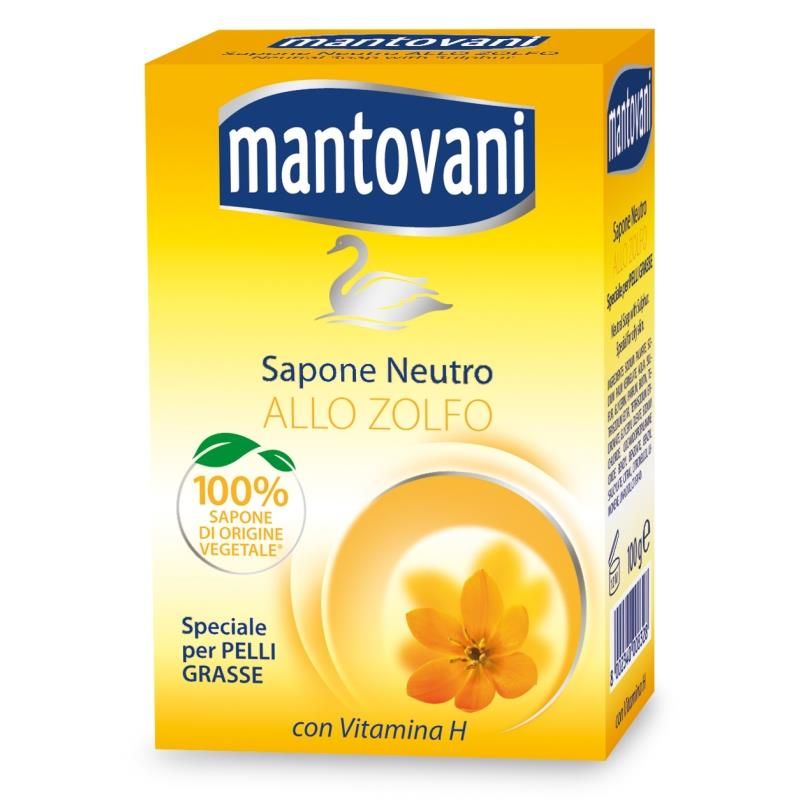 MANTOVANI SAPONE ZOLFO 100GR