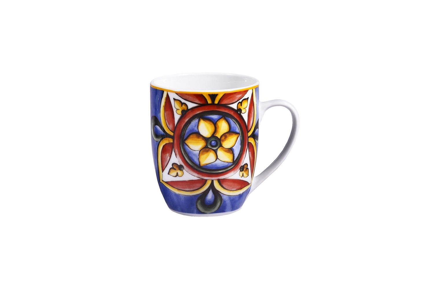 TAZZA MUG FIORE ROSSO 330CC