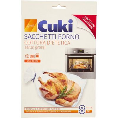 CUKI SACCHETTI FORNO PZ8