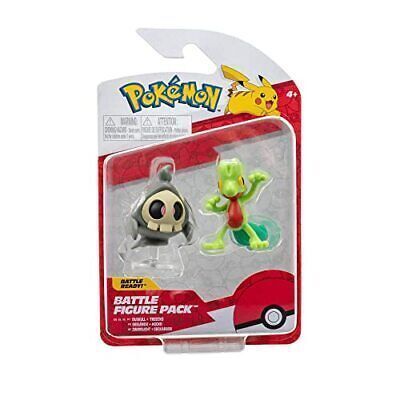 POKEMON BATTLE FIGURE DUSKULL+TREECKO