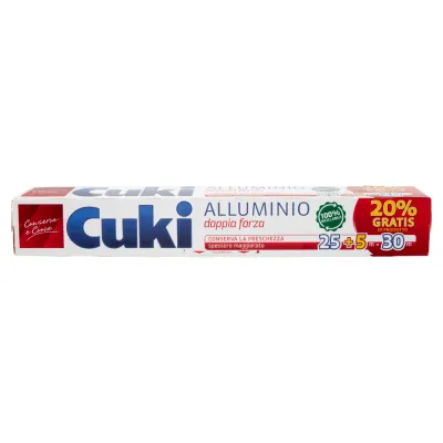 CUKI ALLUMINIO 25+5 MT.