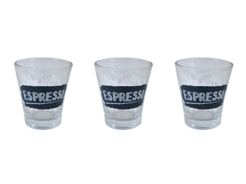 BICCHIERI CAFFE 10CL SMILE PZ3