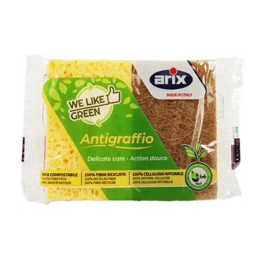 ARIX SPUGNA ABRAS.GREEN A/GRAFF.2pz12791