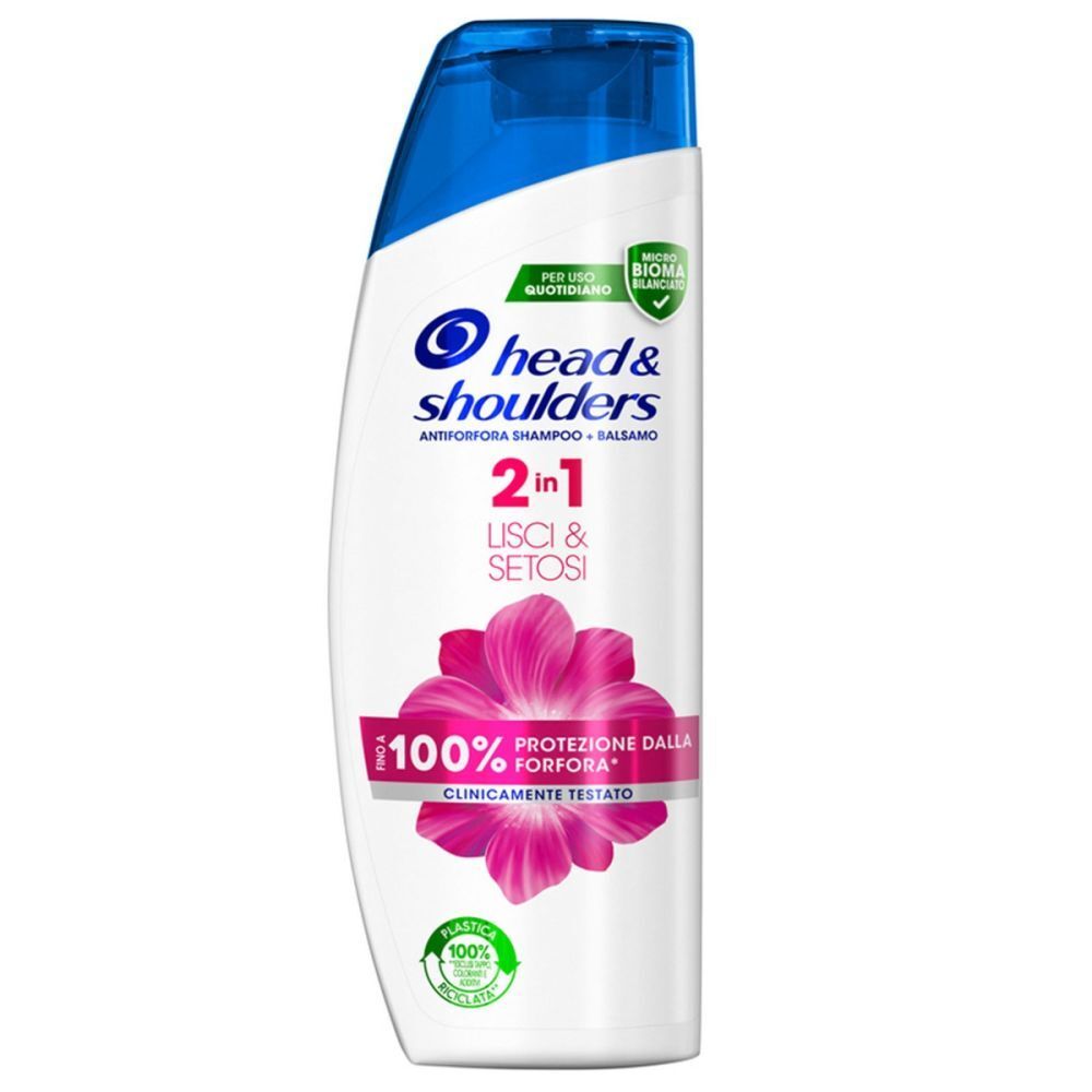 HEAD&amp;SHOULDERS SHAMPOO 225ML 2IN1 LISCI &amp; SETOSI