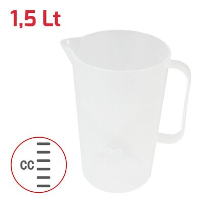 CARAFFA GRADUATA TAVOLA LT 1.5