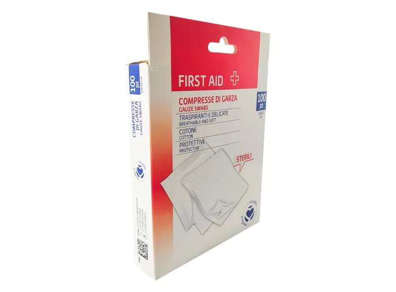 COMPRESSE GARZA 10X10 PZ100