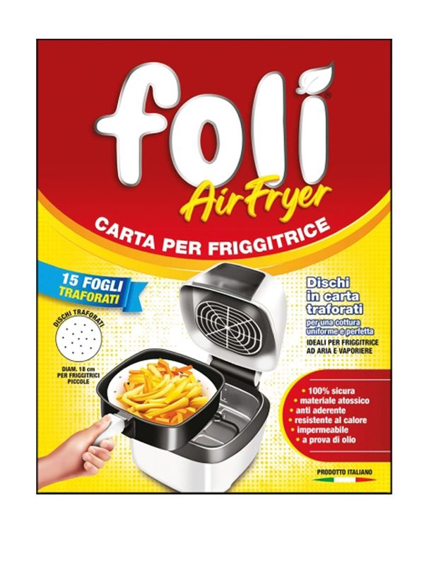 FOGLI PER FRIGGITRICE ARIA DIAM.20 CM
