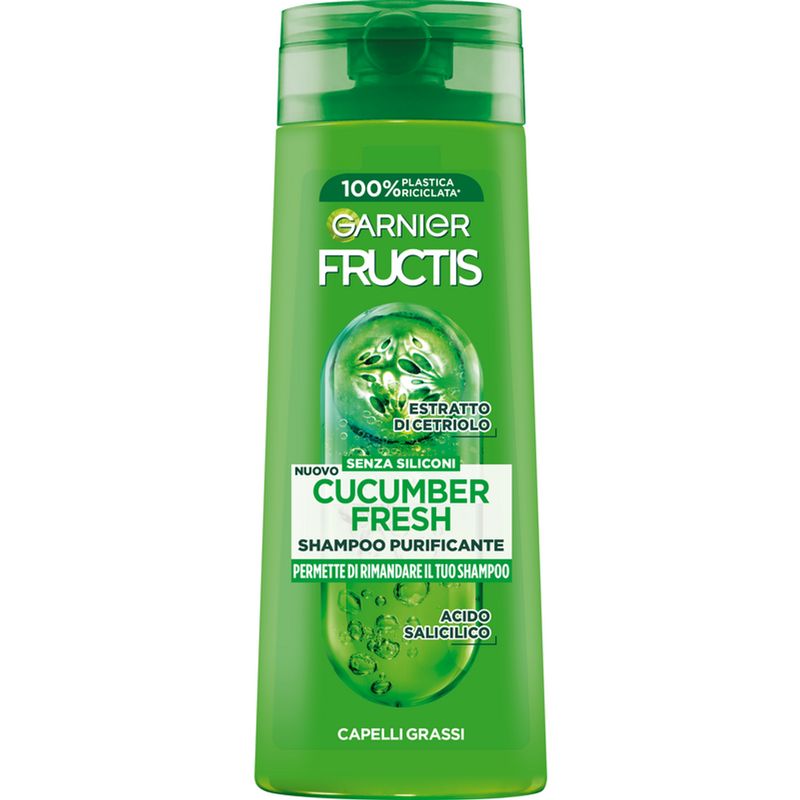 FRUCTIS SH.250 ML.CUCUMBER C/GRAS R23