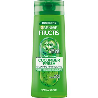 FRUCTIS SH.250 ML.CUCUMBER C/GRAS R23
