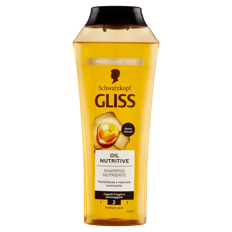 GLISS SH.OLIO NUTRIENTE C/FRAG.250 ML