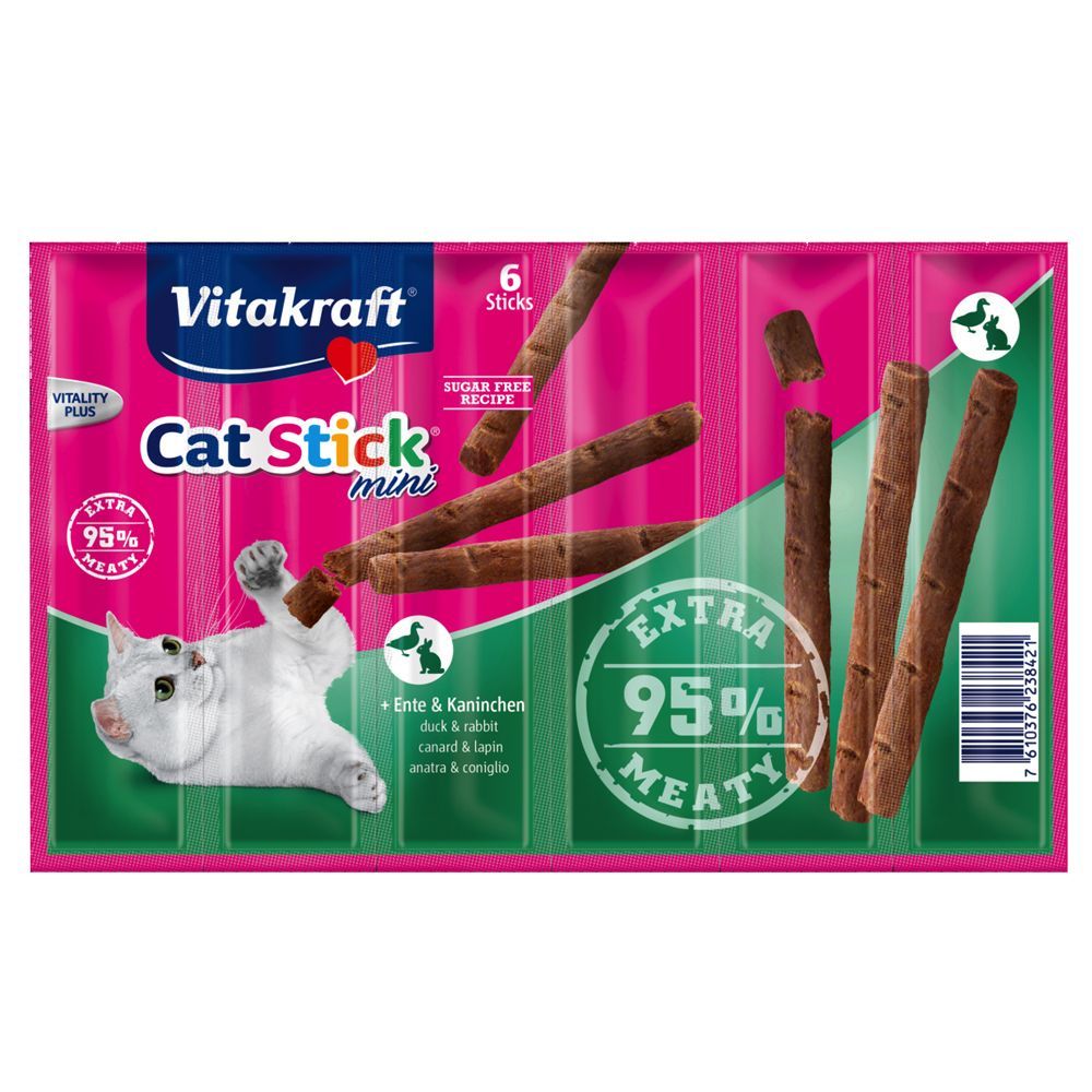 VITAKRAFT CAT STICK CLASSIC PZ6 36GR ANATRA E CONIGLIO
