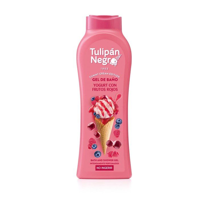 TULIPAN NEGRO DOCCIA GEL  YOGURT AND RED FRUITS  650ML