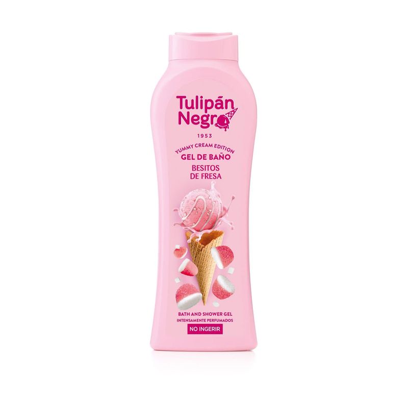 TULIPAN NEGRO DOCCIA GEL STRAWBERRY 650ML