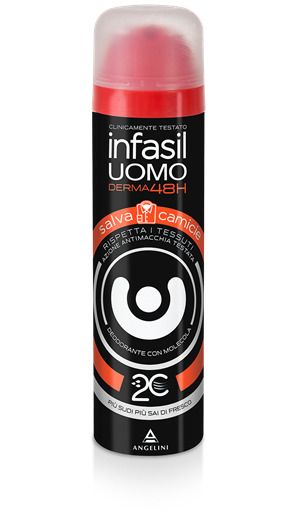 INFASIL DEO SPRAY UOMO SALVACAMICIA ML 1