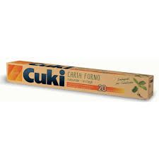 CUKI CARTA FORNO NATURALE 20 FOGLI PZ 1