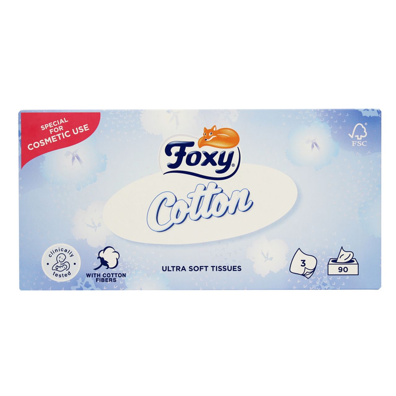 FOXY VELINE COTTON 90PZ
