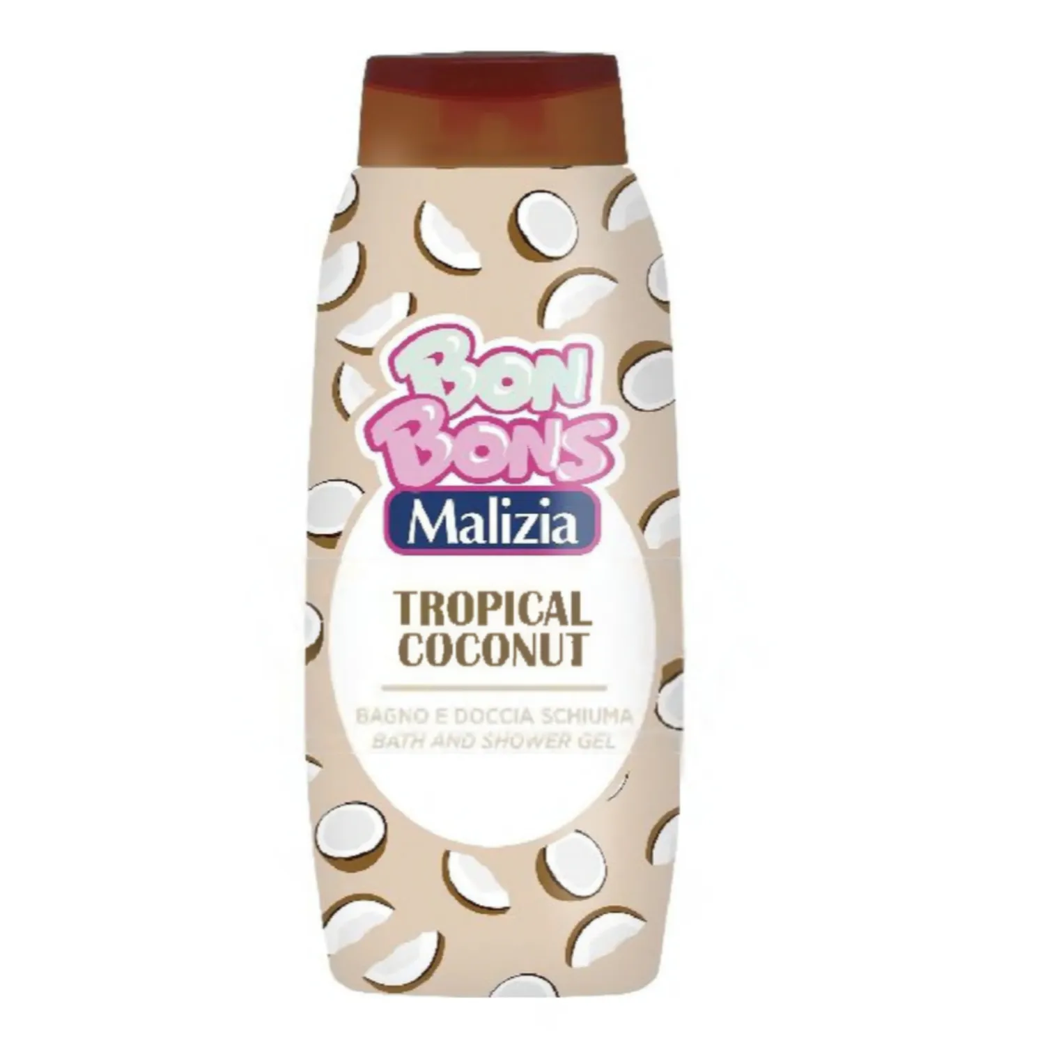MALIZIA BAGNO BONBON 500ML TROPICAL COCO