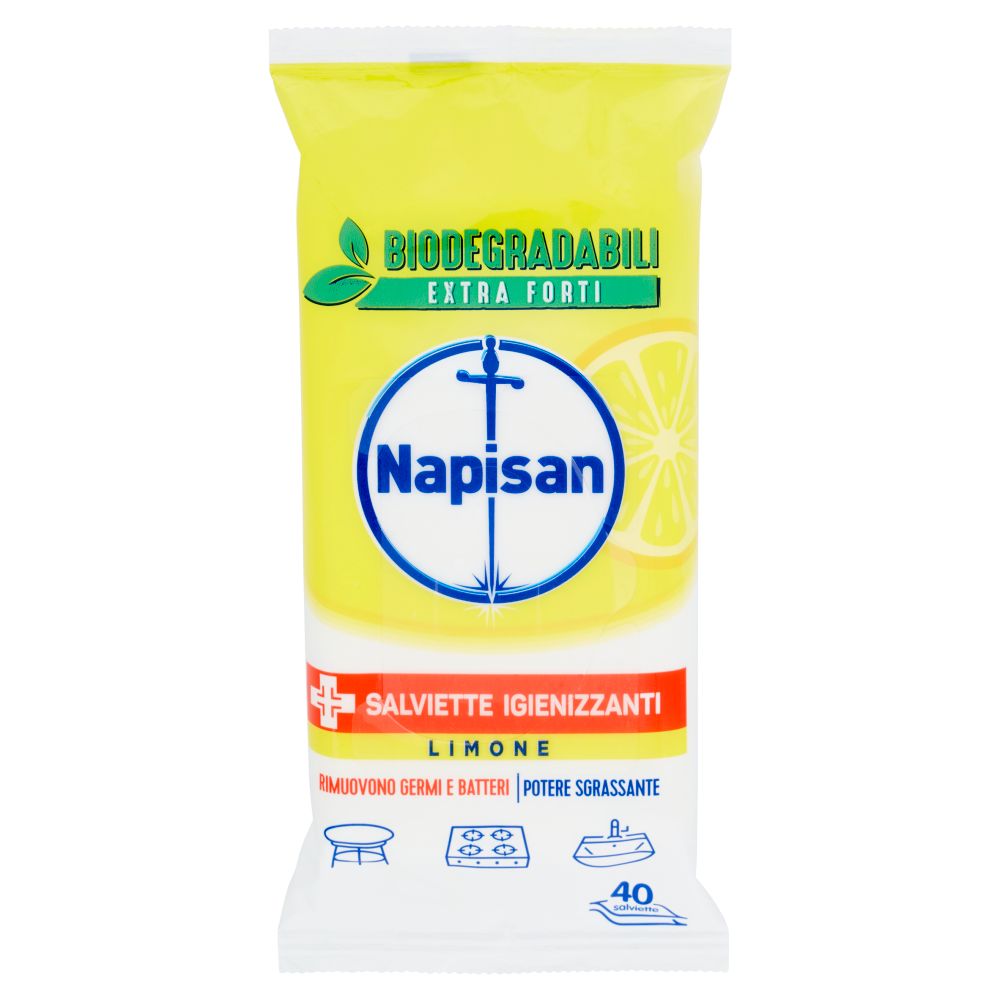 NAPISAN SALVIETTE IGIENIZ. LEMON PZ40