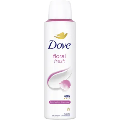 DOVE DEO SPRAY 150 ML FLORAL FRESH