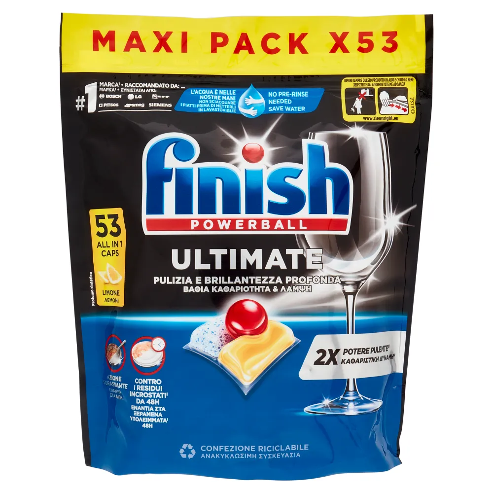 FINISH ULTIMATE PAST.ALLin1 53 CAPS LEM
