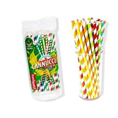 CANNUCCE CARTA BIO IMBUSTATA PZ50