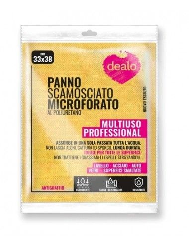 DEALO PANNO SCAMOSCIAT.MICROFORATO 33X38
