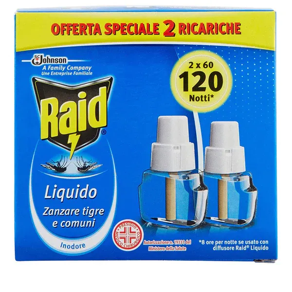 RAID ANTIZANZ.LIQ.RIC.120 NOTTI(2PZ)